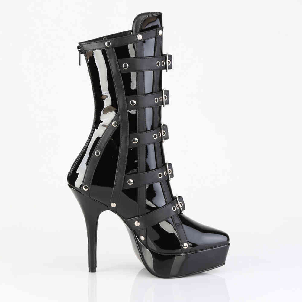 Devious - INDULGE1038 Bottes de plateforme - Noir Product image